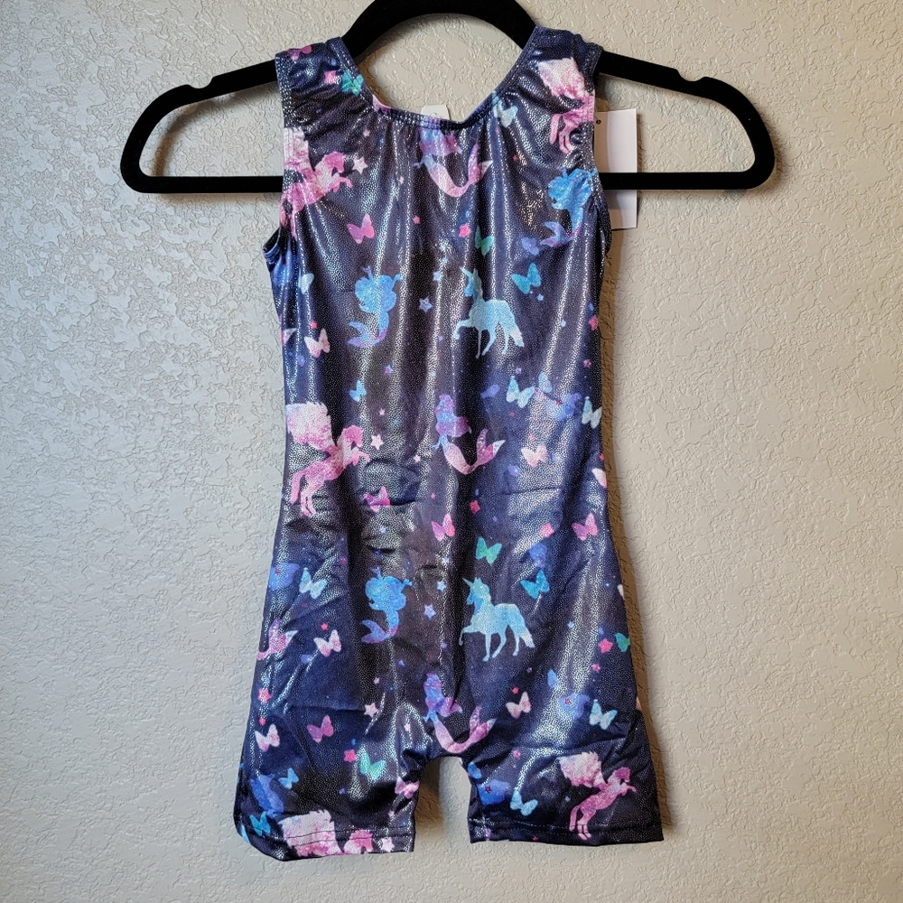 NWT Mermaid & Unicorn Shiny Kid Swim Suit